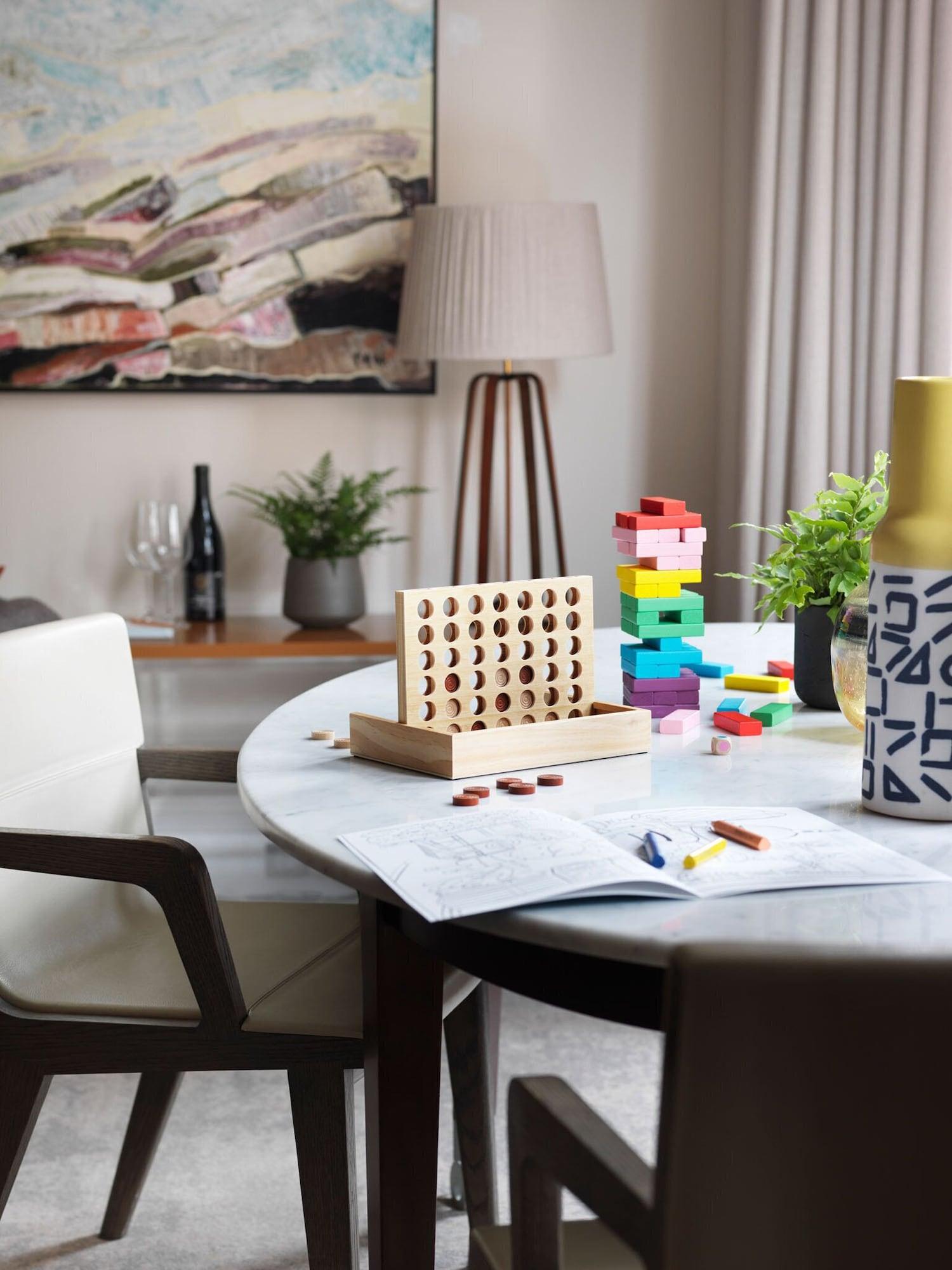 The Athenaeum Hotel & Residences London Exterior photo A wooden Connect Four game